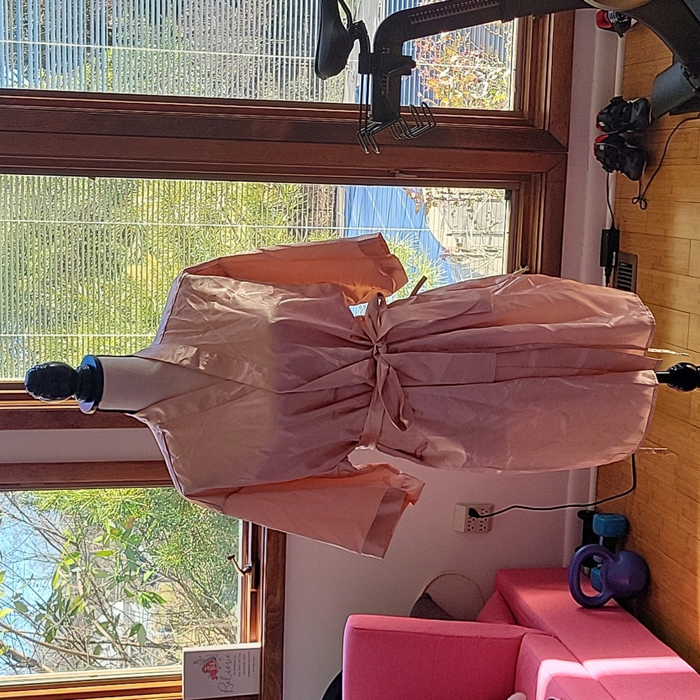 Bride's Squad bridesmaid Rose gold robe